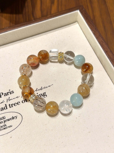 Zodiac Goat｜Steady Abundance Bracelet - Luminary Rune