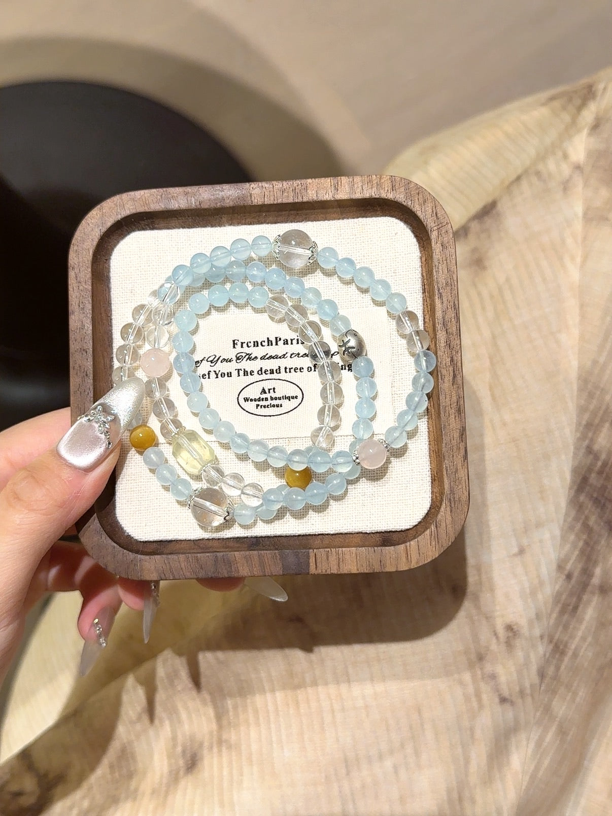 Pisces | Soft Glow Healing Bracelet - Luminary Rune
