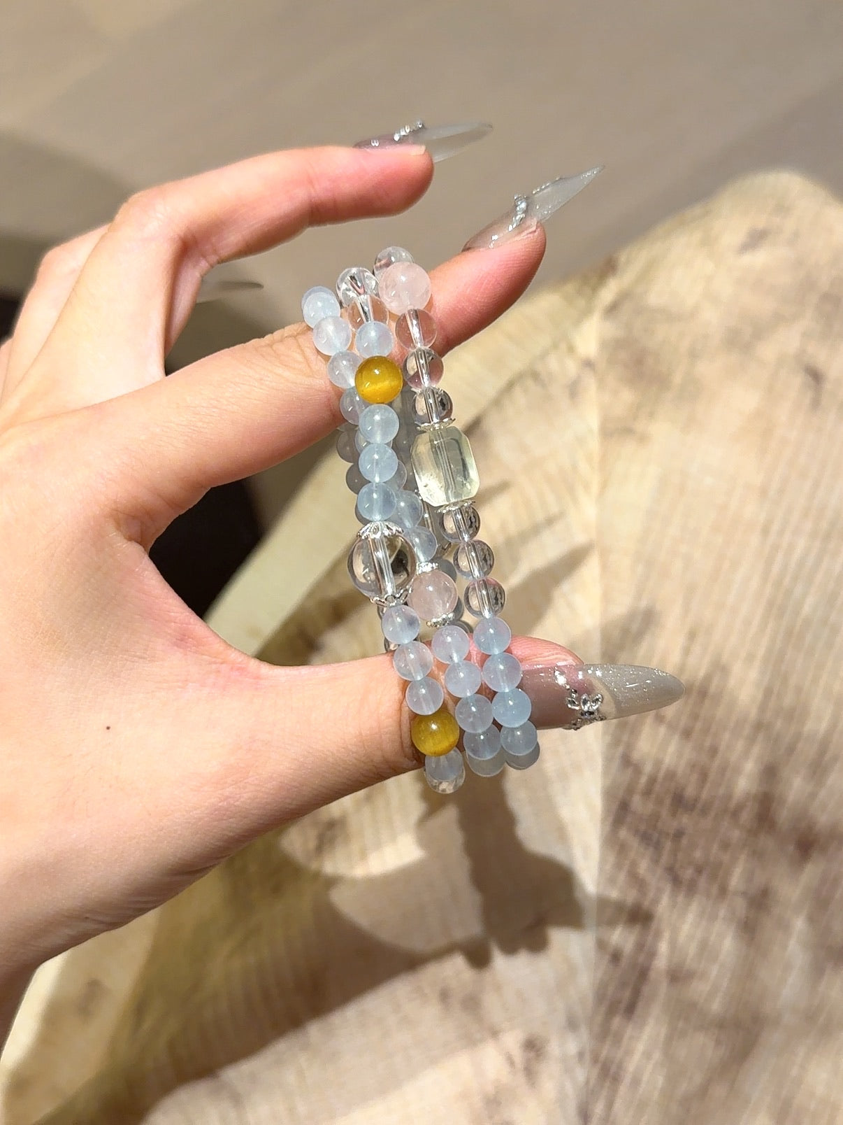 Pisces | Soft Glow Healing Bracelet - Luminary Rune