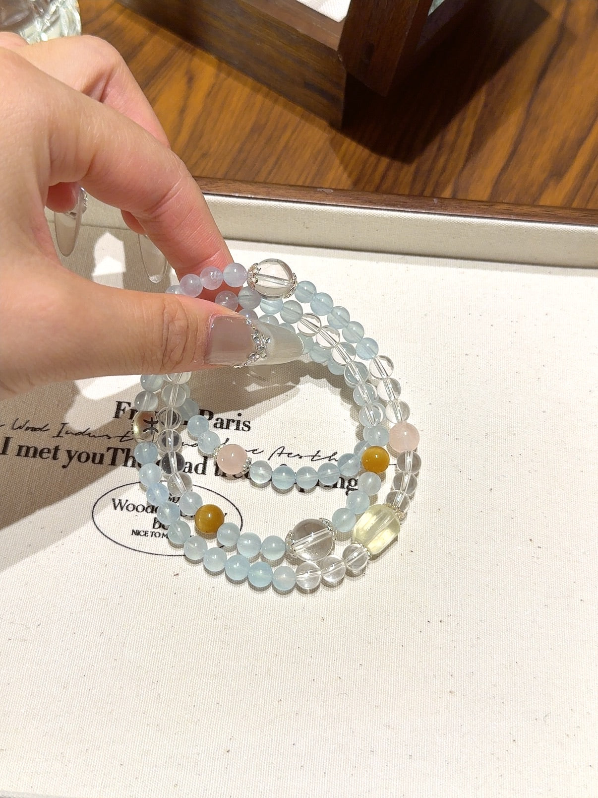 Pisces | Soft Glow Healing Bracelet - Luminary Rune
