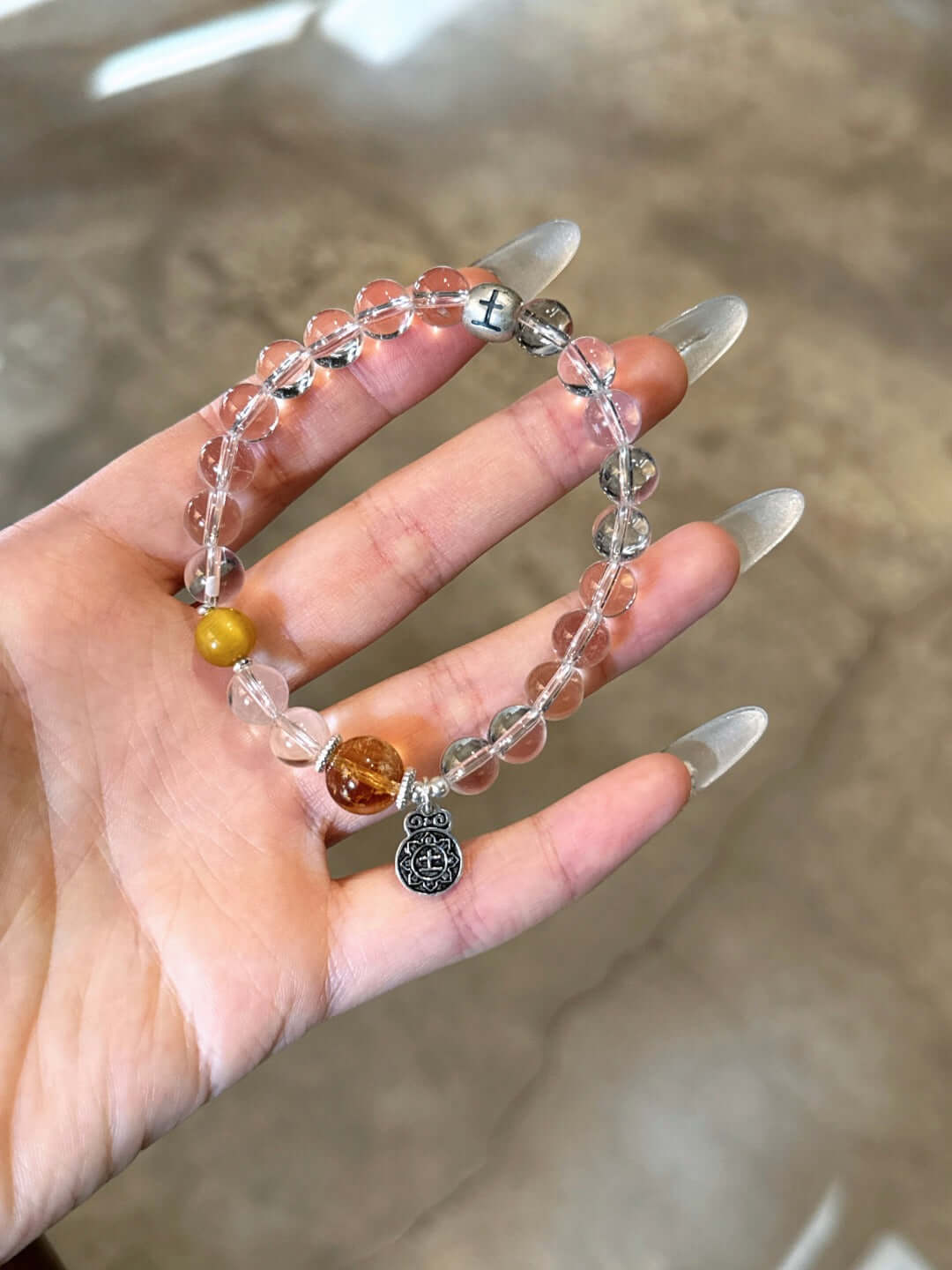 Five Elements Bracelet Style C - Earth - Luminary Rune