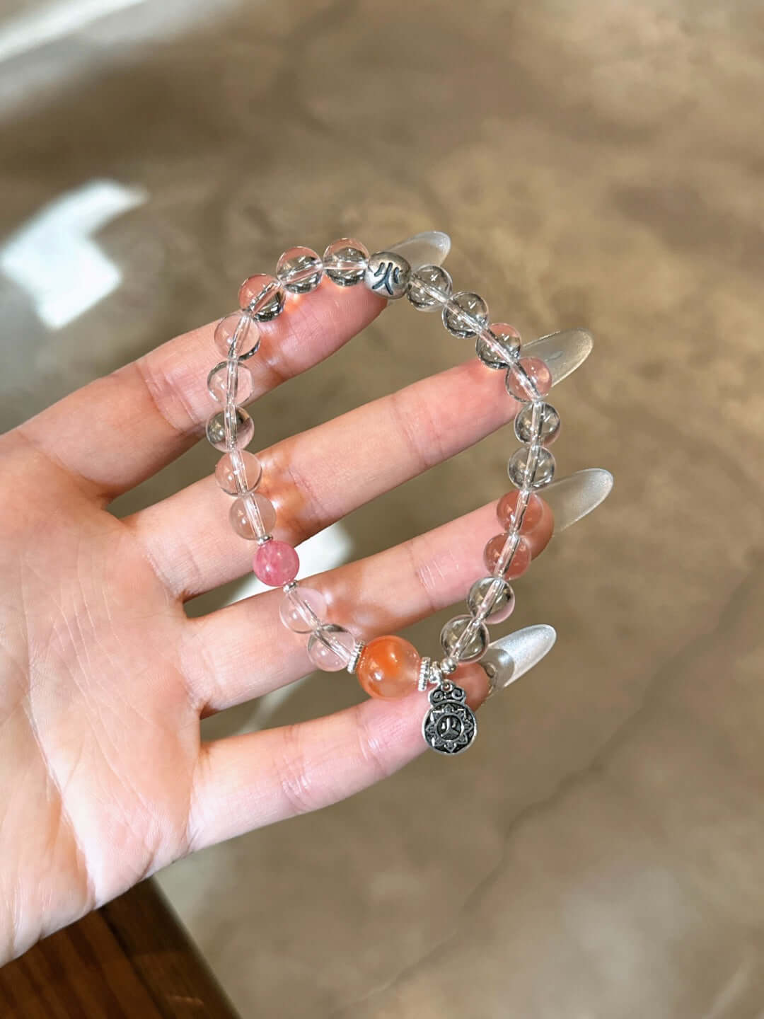 Five Elements Bracelet Style C - Fire - Luminary Rune