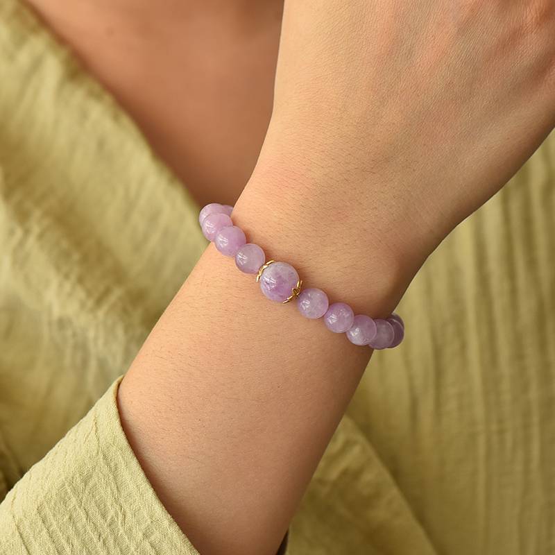 Monet's Water Lilies: Kunzite & Tiger's Eye - Luminary Rune