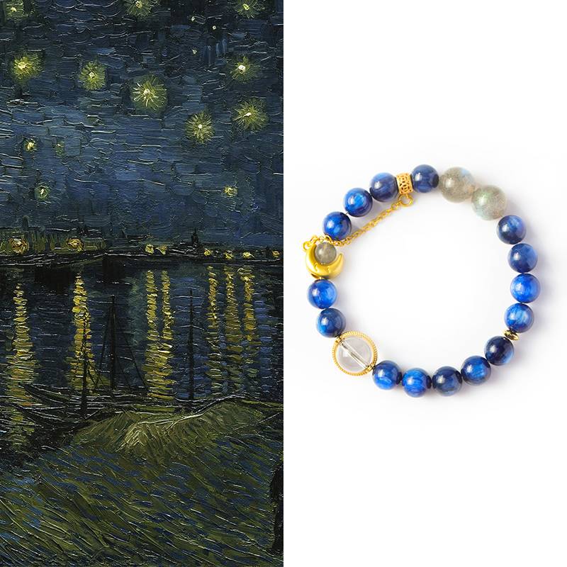 Van Gogh's Starry Night: Neural Oscillator - Luminary Rune