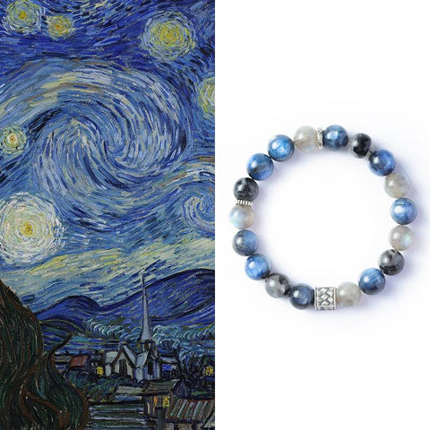 Van Gogh's Starry Night: Cosmic Chapel - Luminary Rune