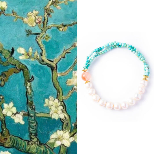 Van Gogh's Almond Blossom: Entropy Reverser - Luminary Rune