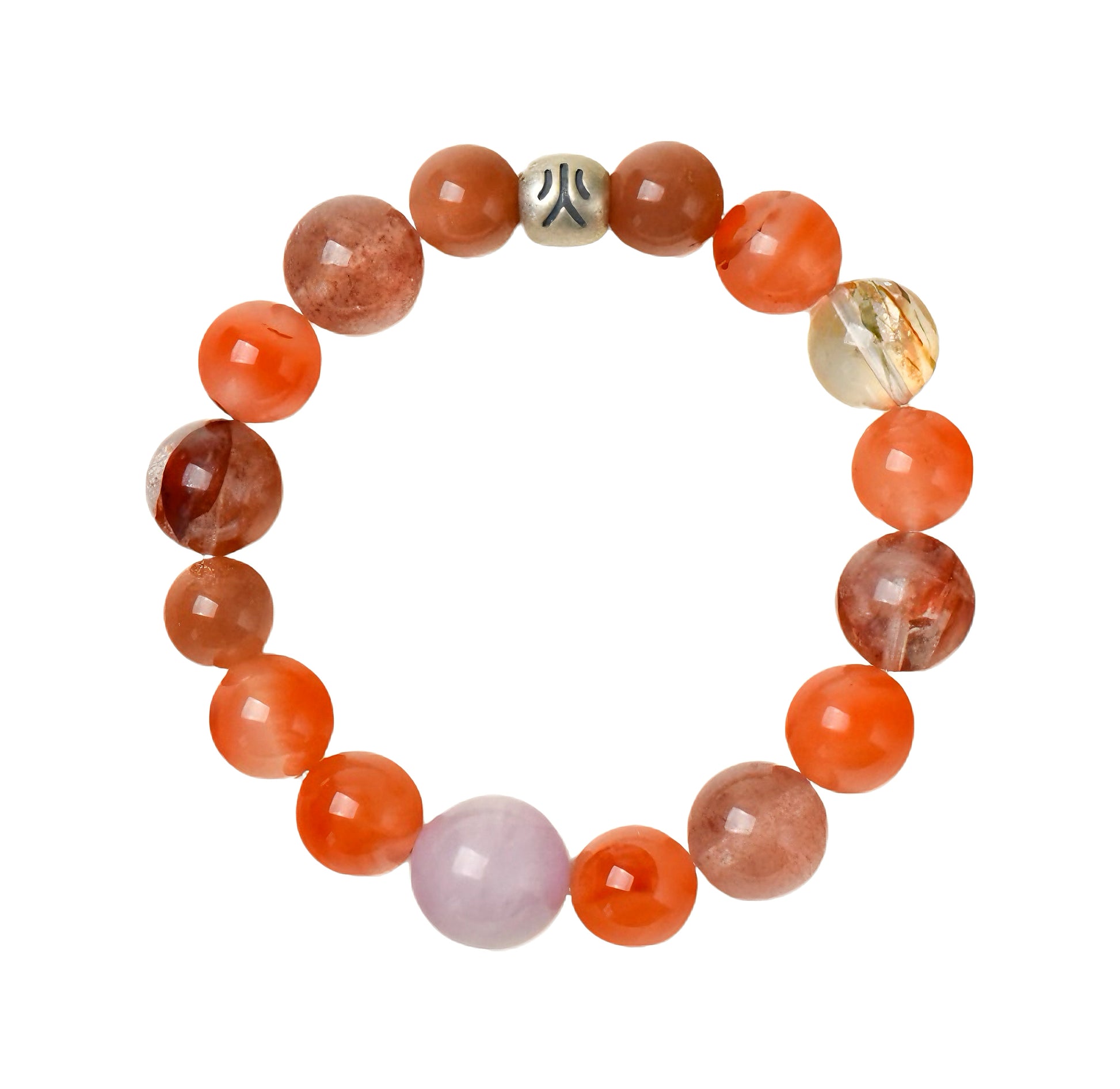 Crystal Bracelets-Five Elements B - Fire｜Earth's Energy · Fire's Ignition｜